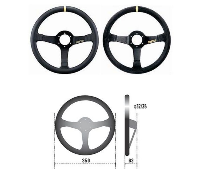 SPARCO STEERING WHEEL R345 スパルコ ステアリングホイール ハンドル