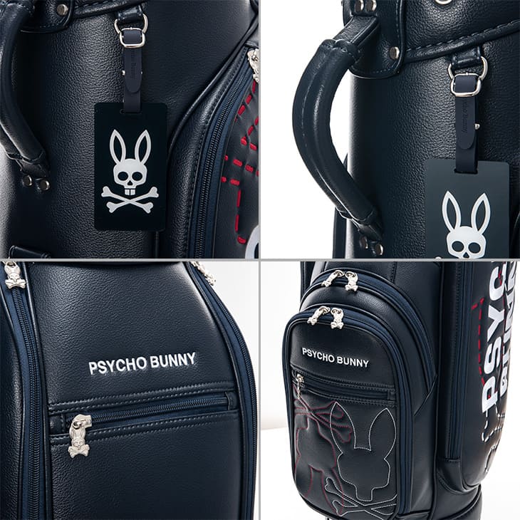 新品・訳アリ】サイコバニー 帆布 キャディバッグ Psycho Bunny