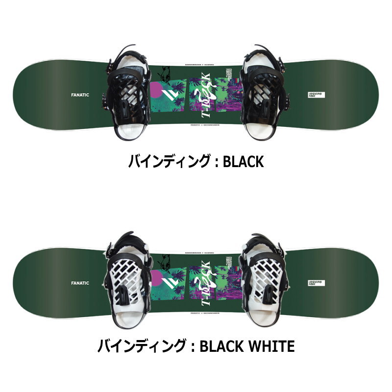 24-25 FANATIC T-DECK GREEN+ZUMA ZM ファナティック メンズ