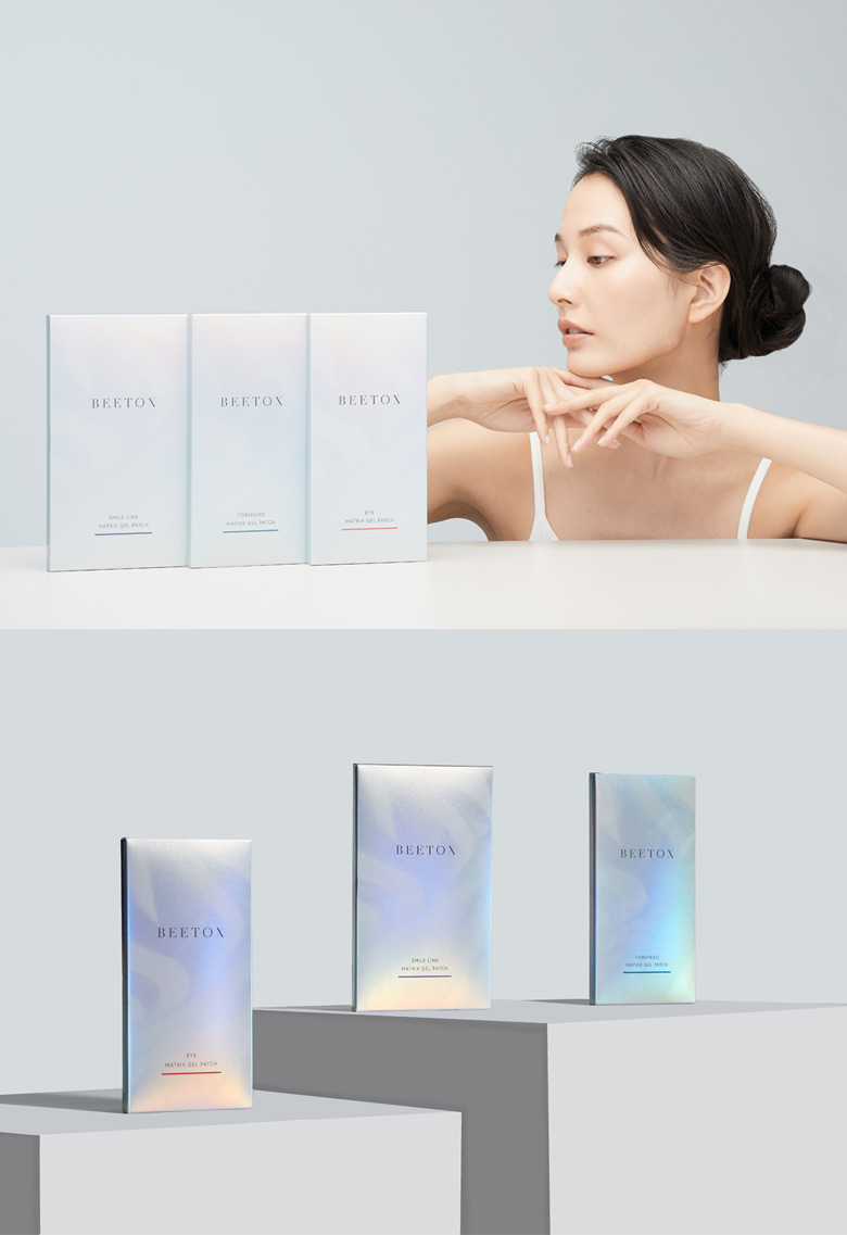BEETOX ハリツヤ特化型 ゲルパッチ マスク おでこ 目元 口元 ほほ 頬