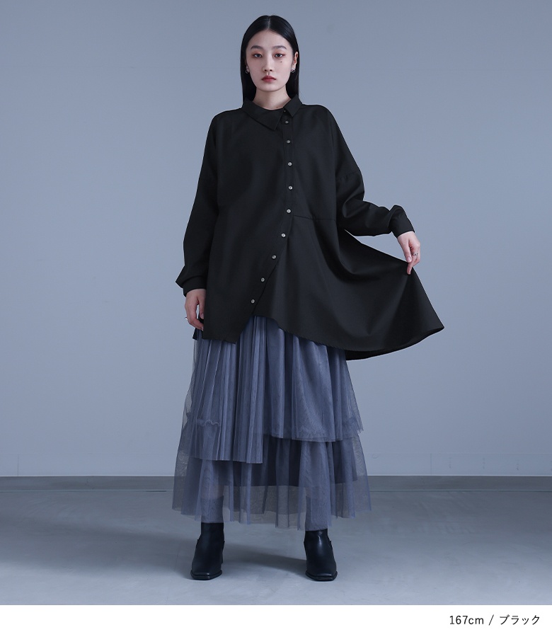 osharewalker（オシャレウォーカー） ブラウス レディース 長袖 シャツ