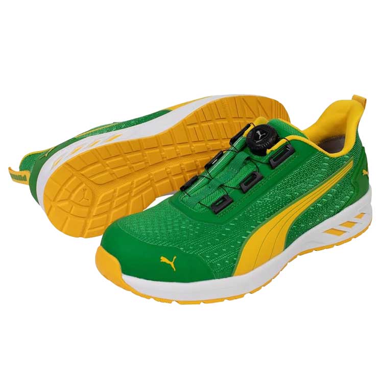 PUMA（プーマ） 安全靴 ローカット ダイヤル式 軽量 GLIDE DISC LOW