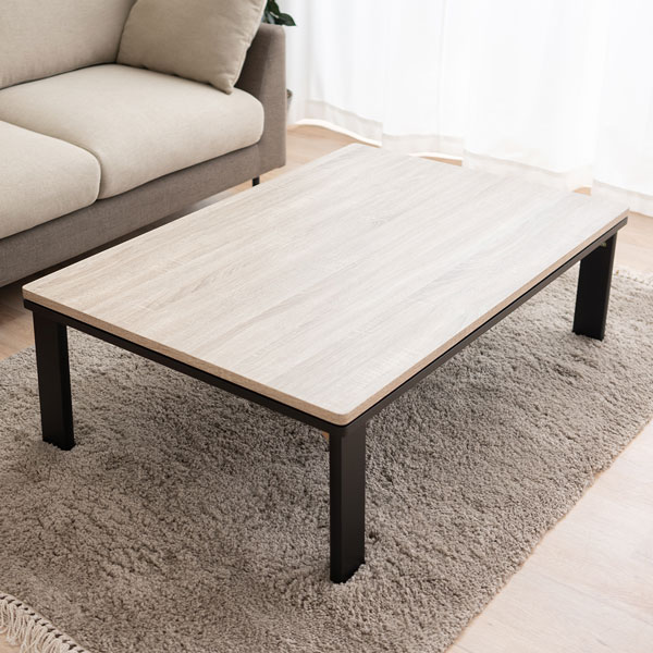 EMOOR（エムール） こたつセット 幅120cm 長方形 折りたたみ こたつ