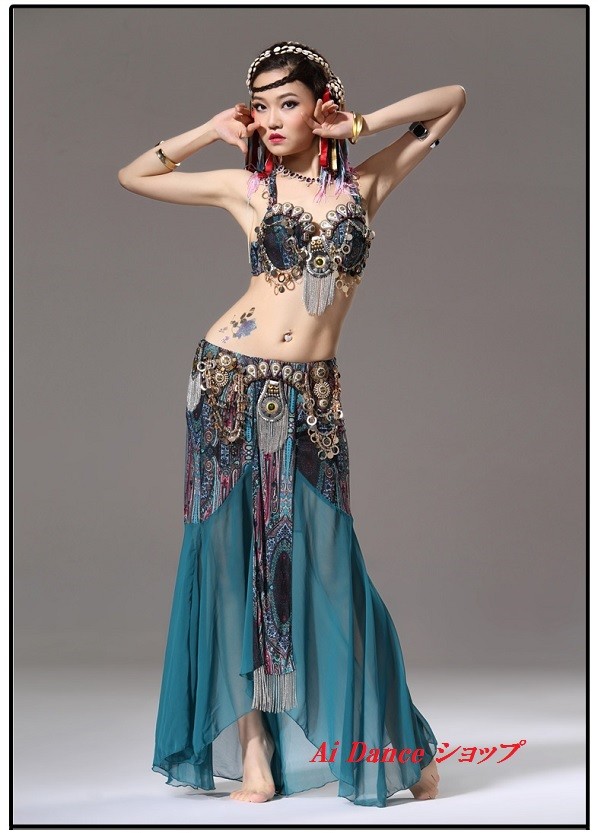 新着 ベリーダンス 衣装 ブラトップス スカート エスニック トライバル