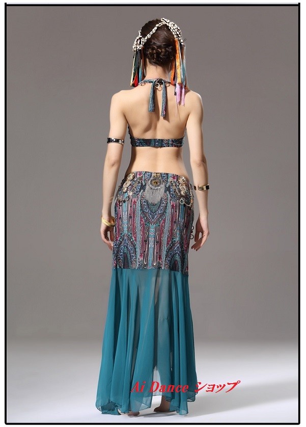 新着 ベリーダンス 衣装 ブラトップス スカート エスニック トライバル