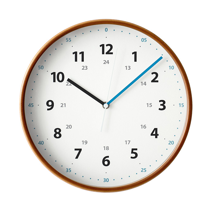 エア・リゾーム 壁掛け時計 掛け時計 電波 おしゃれ 北欧 モダン 電波