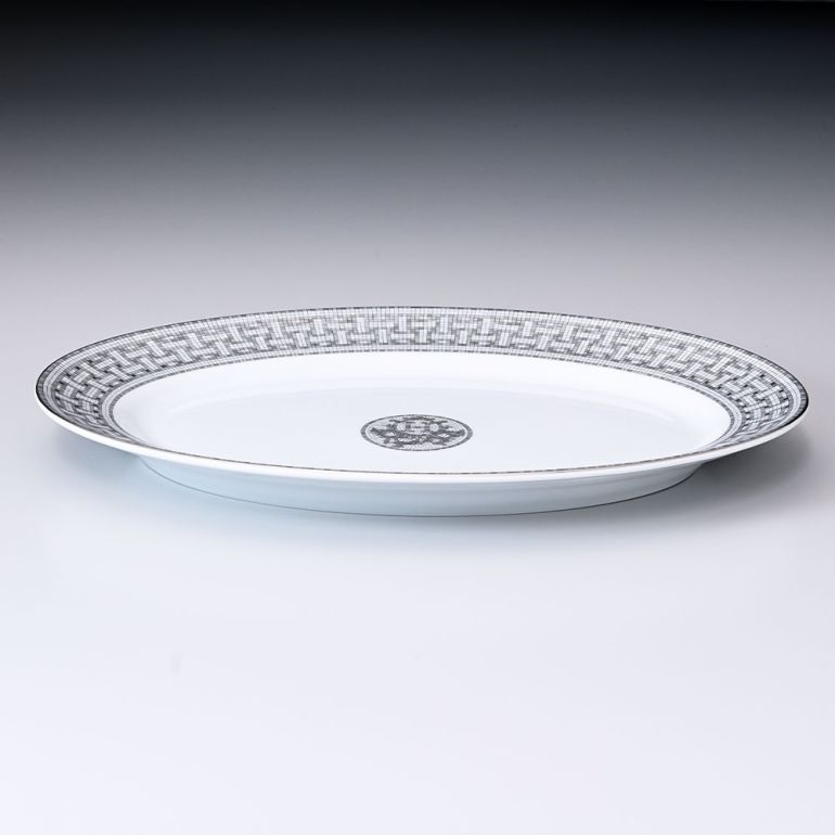 HERMES（エルメス） モザイク ヴァンキャトル プラチナ オーバル