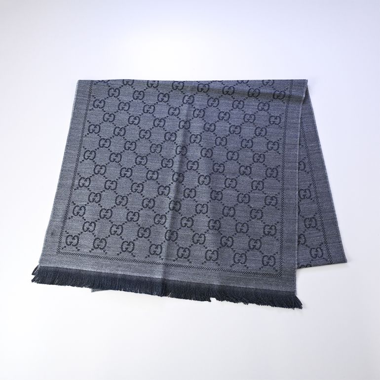 GUCCI（グッチ） ストール 5カラー 刺繍名入れ マフラー メンズ