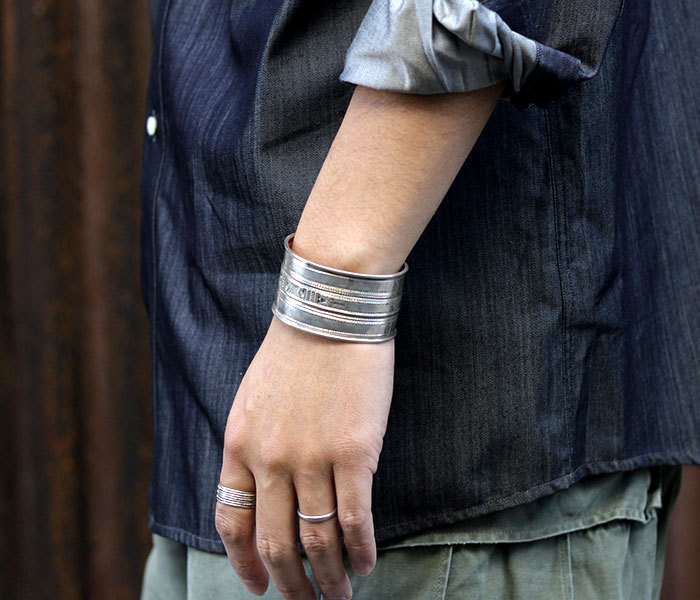 インテリム INTERIM トゥアレグ シルバーバングル TOUAREG THICK