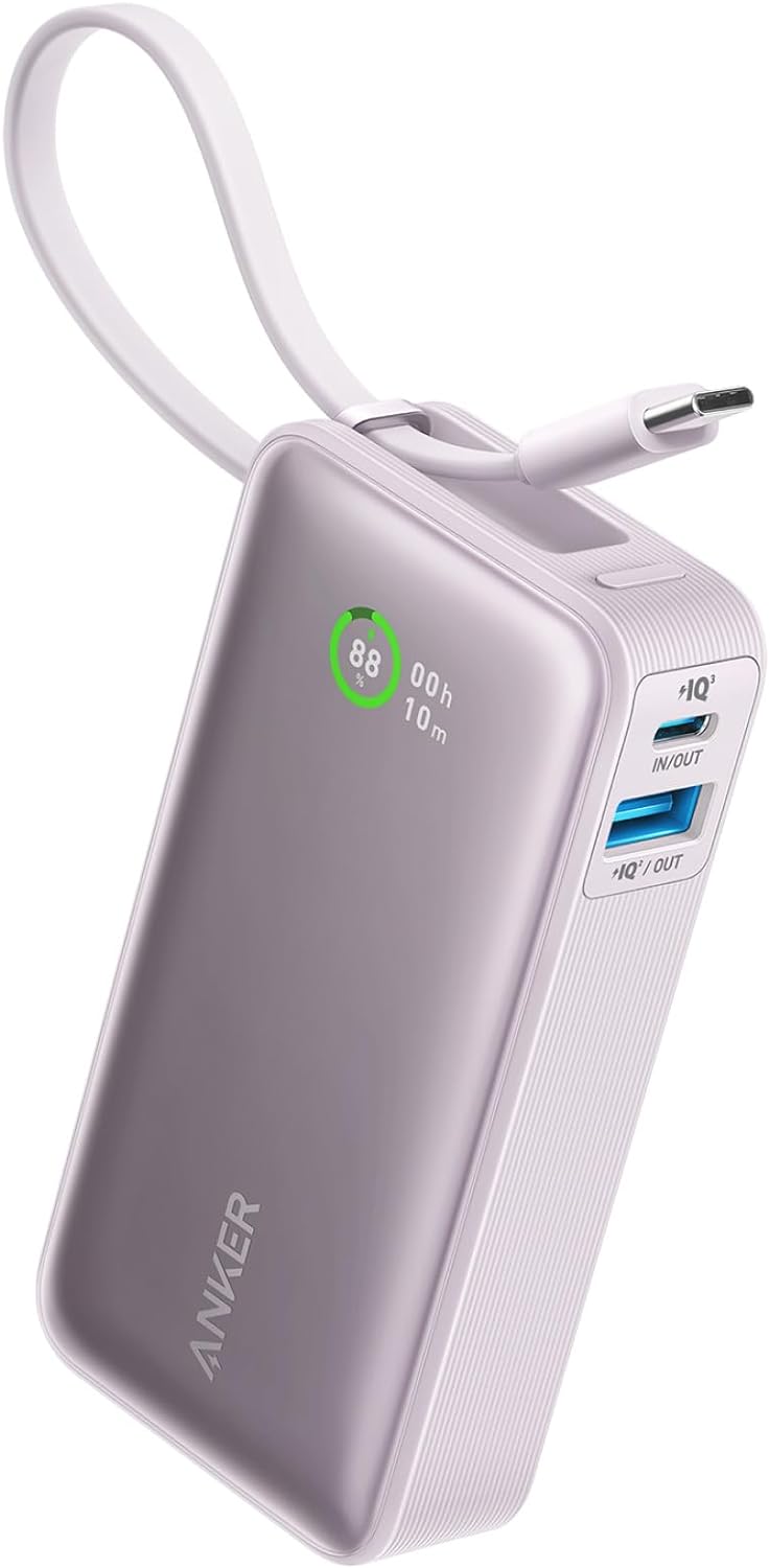 Anker（アンカー） Anker Nano Power Bank (30W, Built-In USB-C Cable