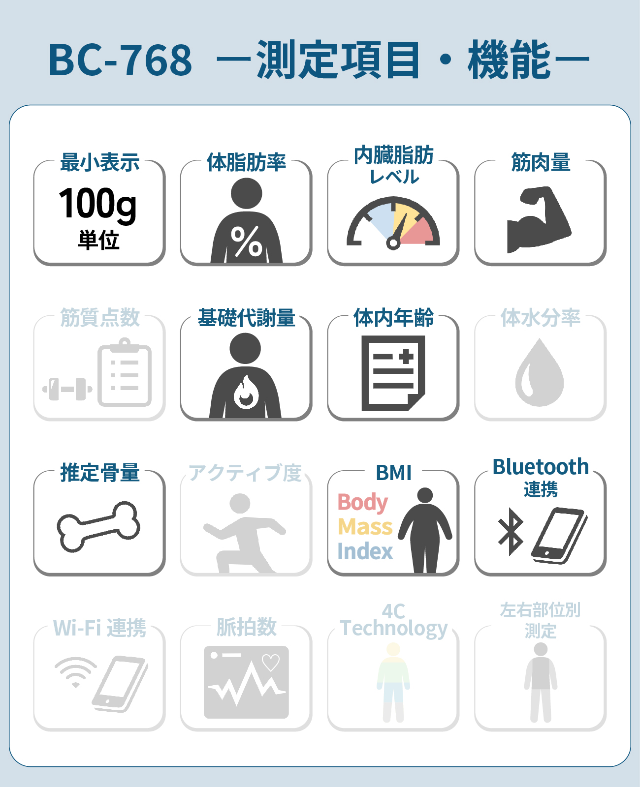 TANITA（タニタ） 体重計 BC-768-BK ブラック 黒 体組成計 薄型 軽い