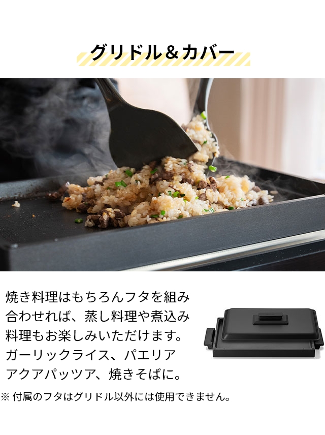 BALMUDA（バルミューダ） 専用プレート ザ プレートプロ専用 グリドル