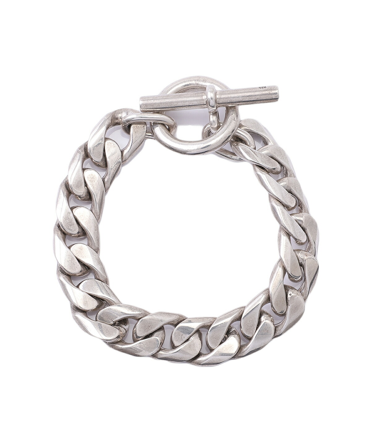 LAVER（ラバー） ： 13MM CURB CHAIN T BAR BR ： LAVER-NO-4