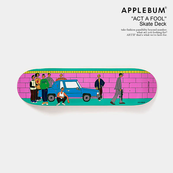 APPLEBUM（アップルバム） スケートデッキ × JUTA SVOGG 
