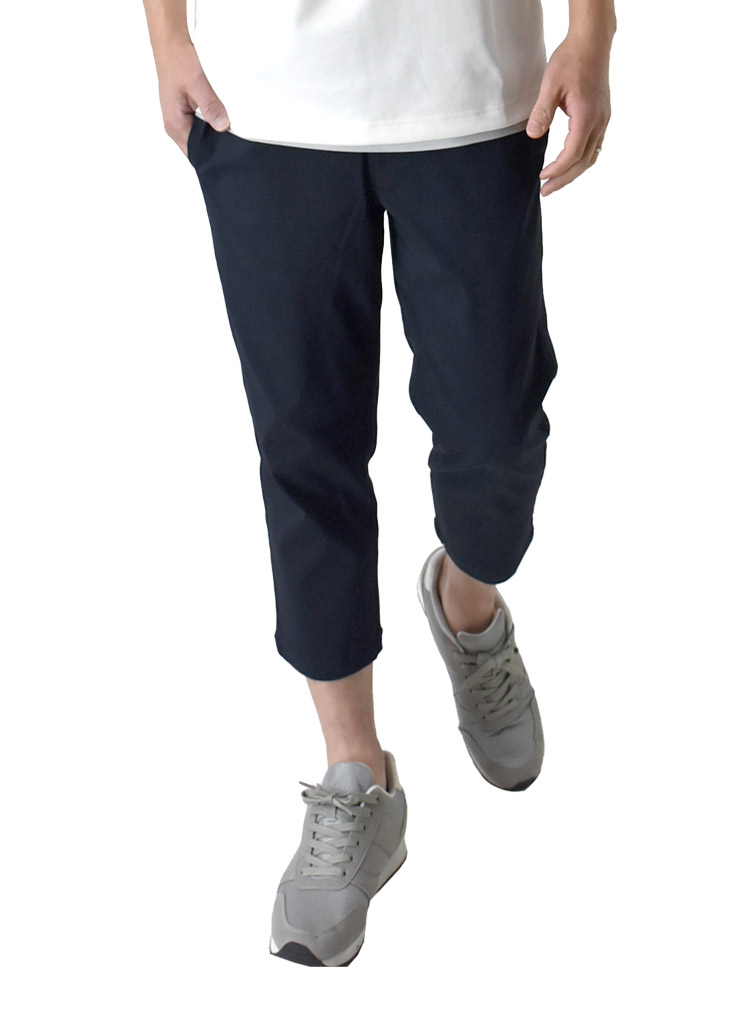 ARUGE（アルージェ） クロップドパンツ メンズ 7分丈 ストレッチパンツ