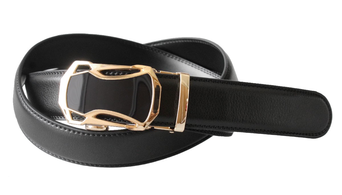 ベルト メンズ 革 無段階 穴なし オートロック カジュアル ビジネス 無