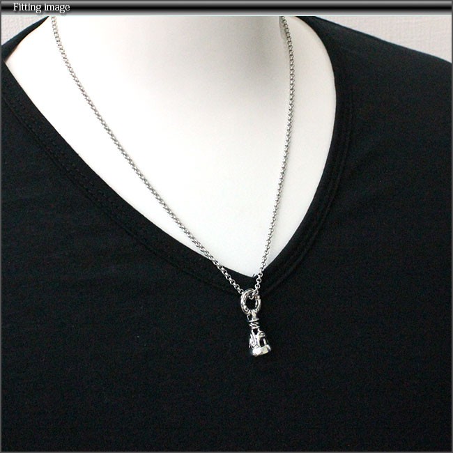 ネックレス シルバー925 メンズ レディース ペンダント チェーン付
