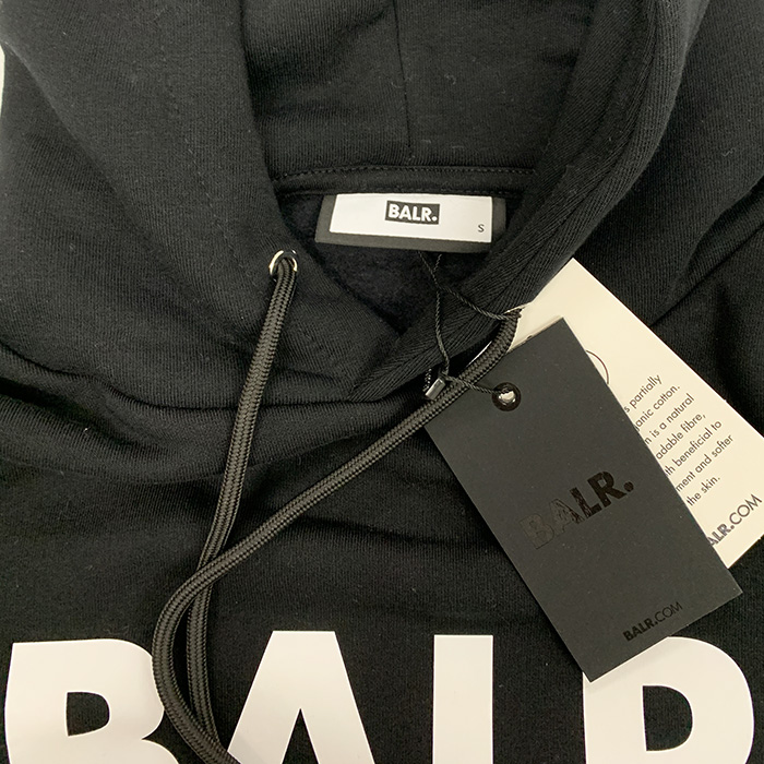 BALR.（ボーラー） スウェットBrand Straight Hoodie プルオーバー