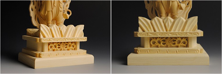 仏像】不動明王立像3.5寸、高級檜上彫 : 仏壇・位牌・仏像専門店