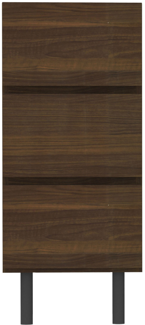 パモウナ チェスト 幅40cm 3段 WV ナチュラル グレー ウォールナット