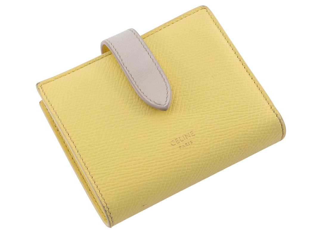 CELINE（セリーヌ） スモールストラップ ウォレット 二つ折り財布 2
