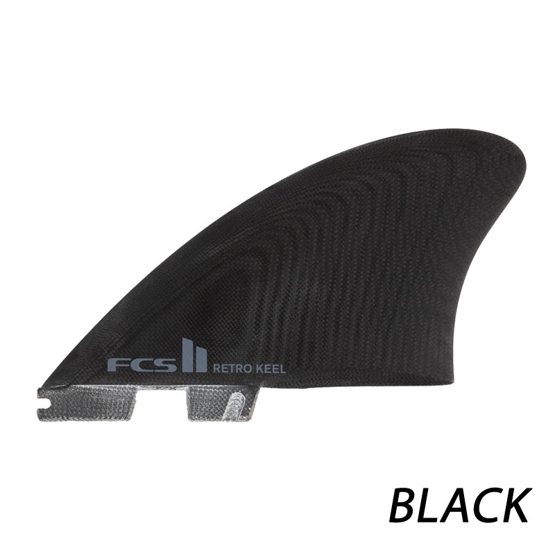 FCS FCS2 フィン RETRO KEEL TWIN SET PG FIN / エフシーエス2 レトロ