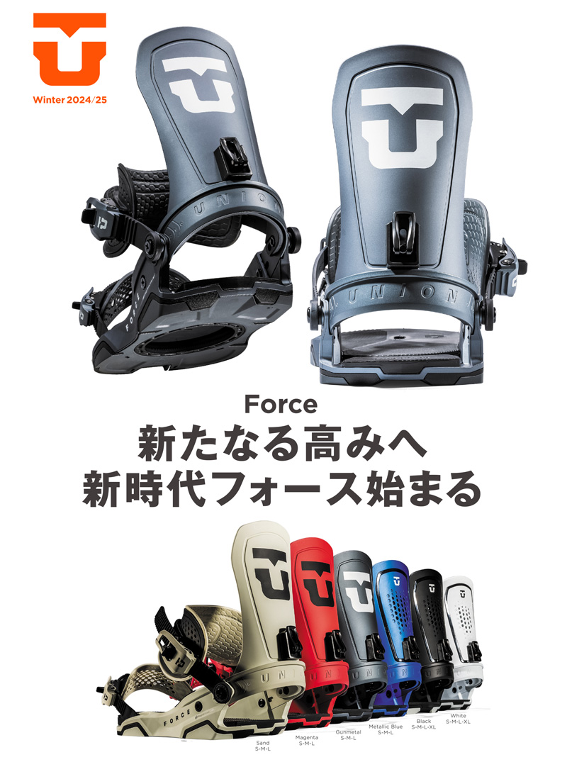 UNION BINDING 24-25 UNION/ユニオン FORCE フォース メンズ
