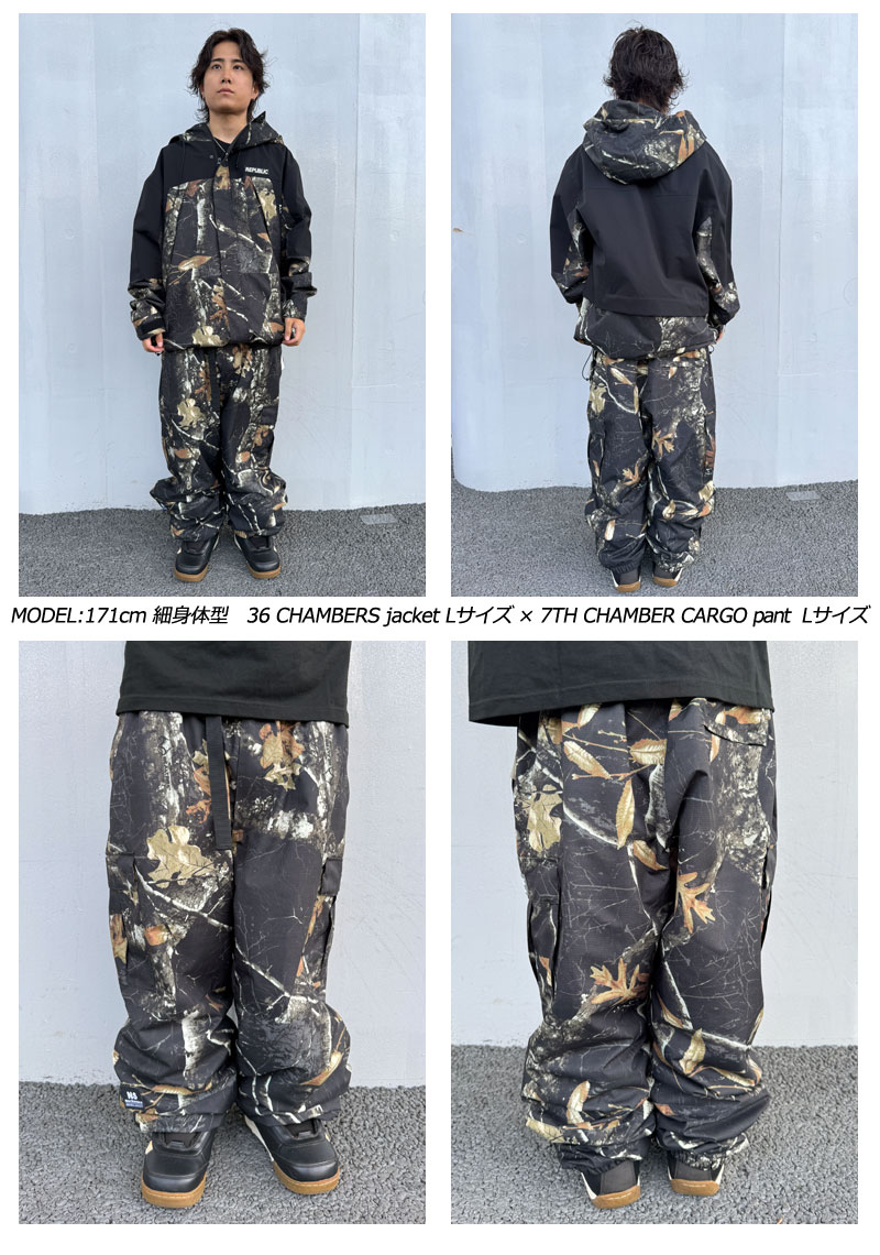 25-26 REPUBLIC&CO/リパブリック 7TH CHAMBERS CARGO pant 着用説明