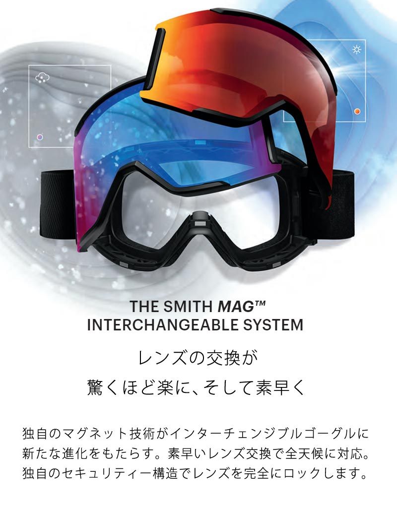 SMITH（スミス） 21-22 SMITH / スミス I/O MAG XL アイオーマグ