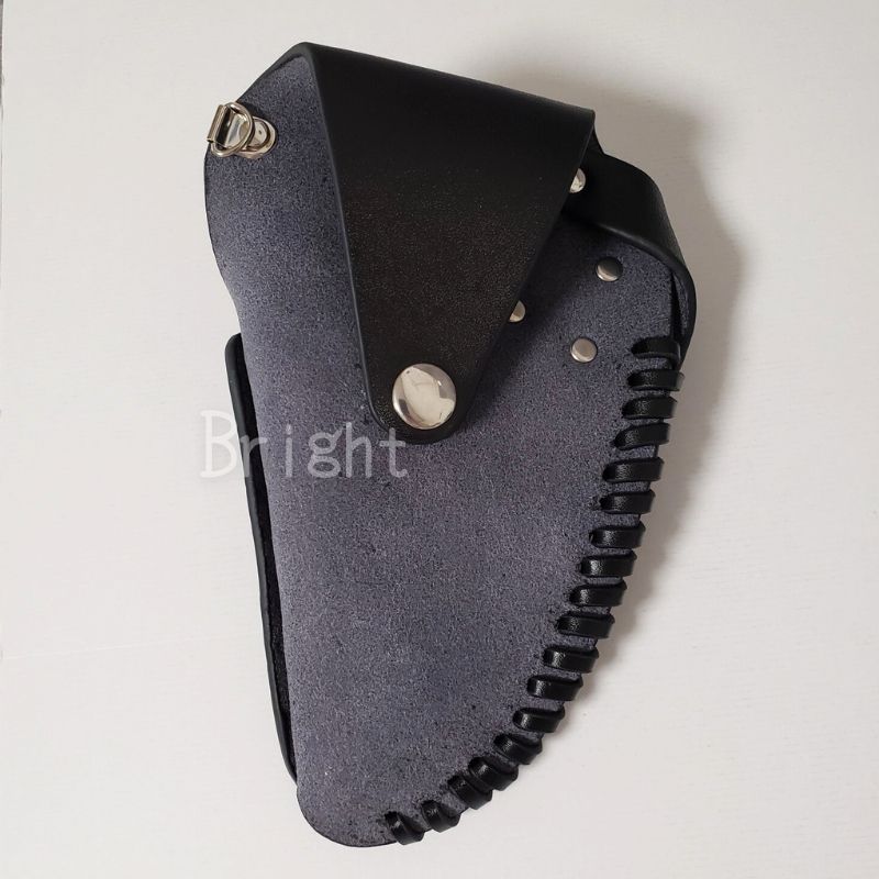 おしゃれ 本革 プロ用 シザーケース 280 ブラック シザー3丁入れ