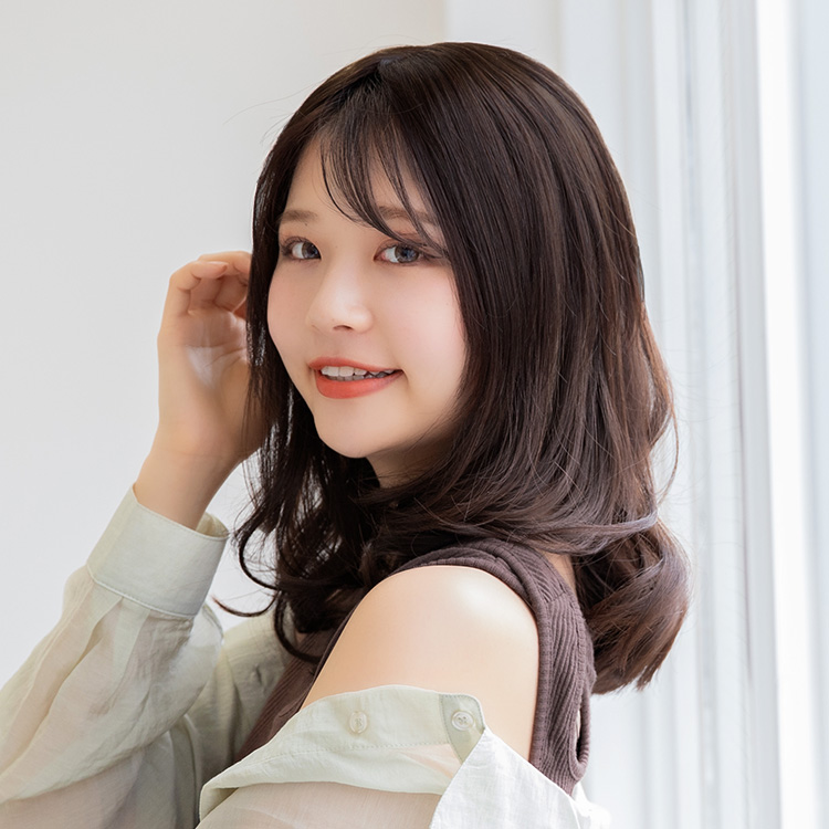 Brightlele（ブライトララ） ヘアピース 人毛100% 人毛 100 ウィッグ