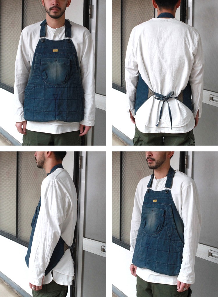 natal design（ネイタルデザイン） エプロン HOLTER APRON QUILTED