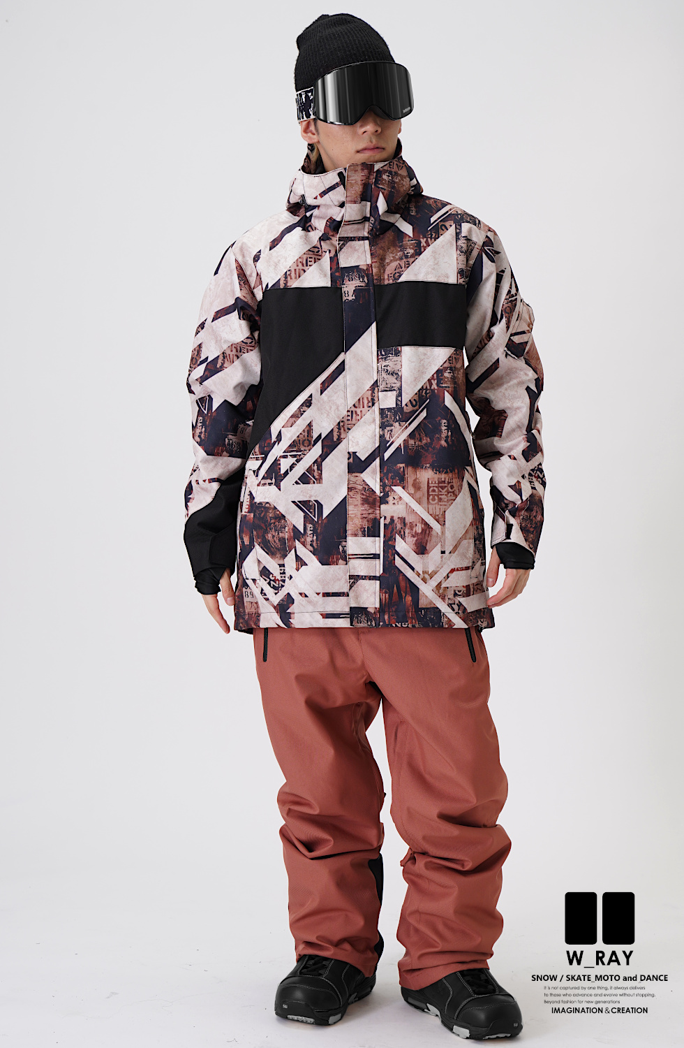 スノボウェア スノーボードウェア メンズ レディース 上下セット