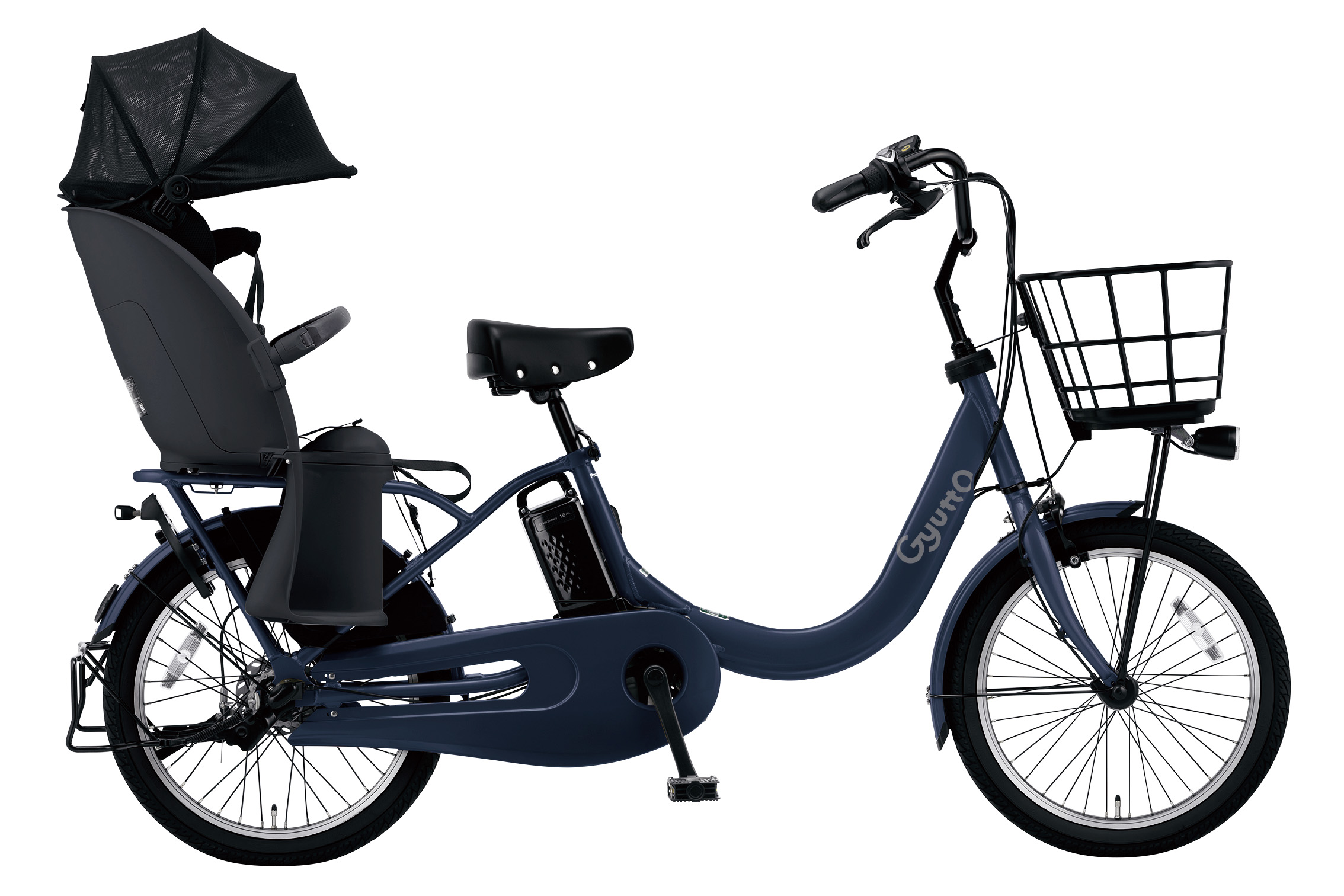 Gyutto 電動アシスト自転車 電動自転車 子乗せ付き Panasonic