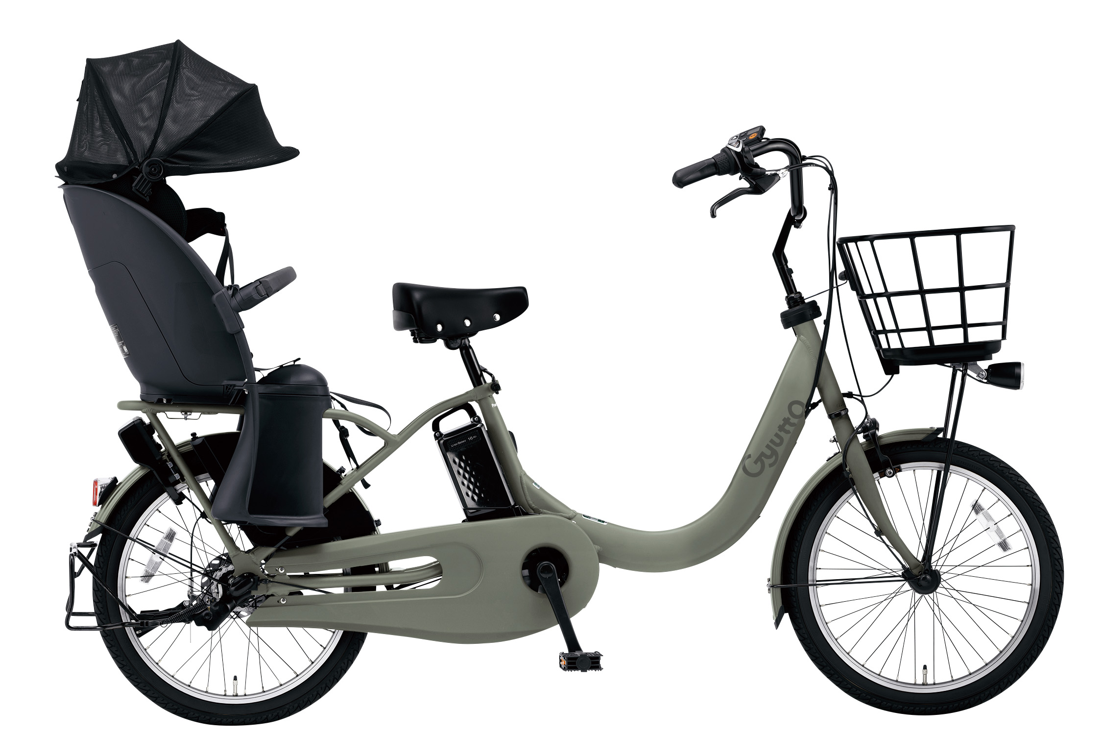 Gyutto 電動アシスト自転車 電動自転車 子乗せ付き Panasonic