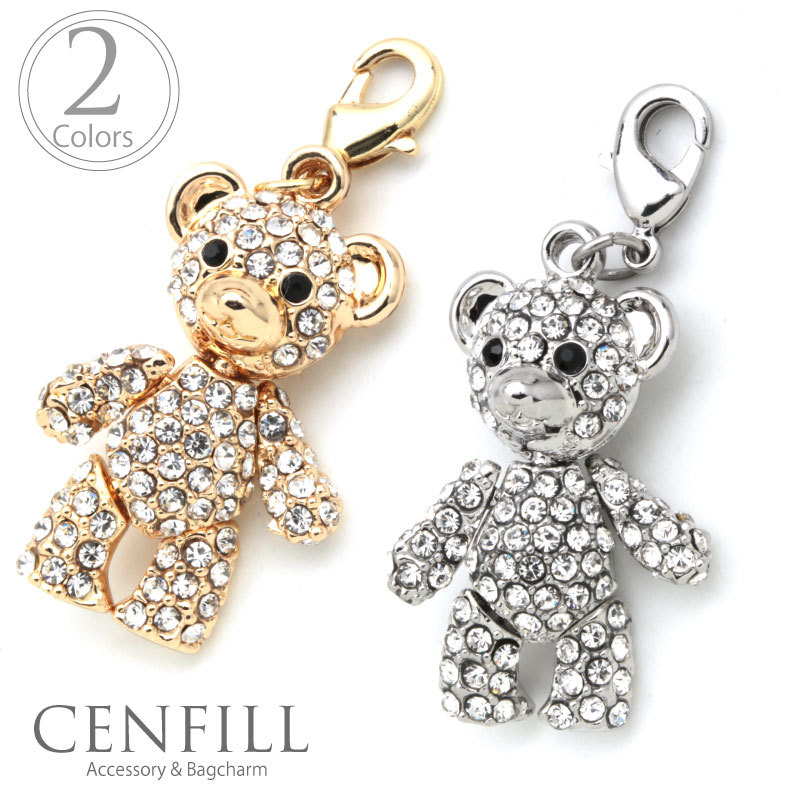 アクセサリー チャーム テディベア ベア くま くまちゃん ビッグサイズ