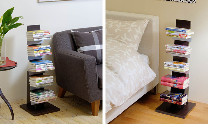 オークス ブックタワーロータイプ ナチュラル L54NA : cocoatta - 通販