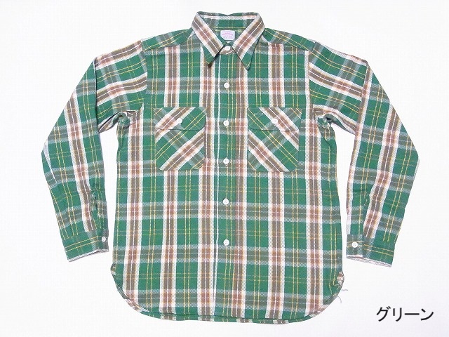 WAREHOUSE（ウエアハウス） ネルシャツ C柄 3104 フランネルシャツ