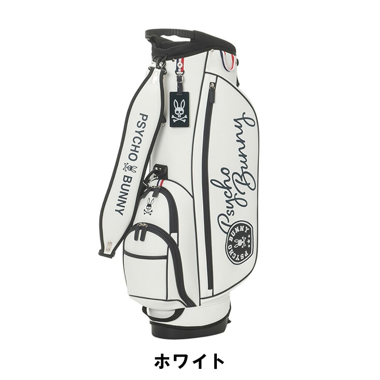 Psycho Bunny キャディバッグ（種類：スタンド式）｜ゴルフ用バッグ