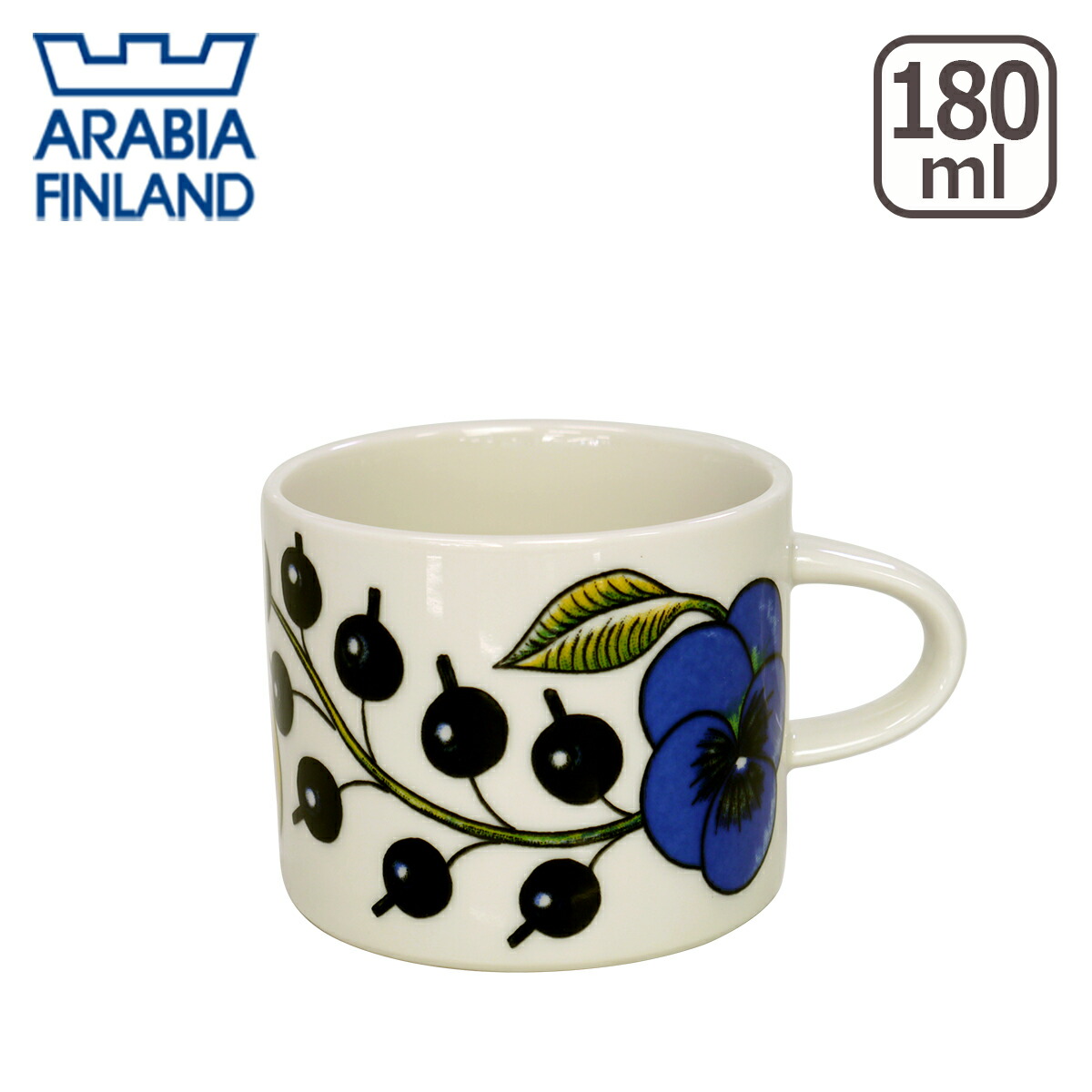 Paratiisi 【並行輸入品】アラビア パラティッシ イエロー カップ