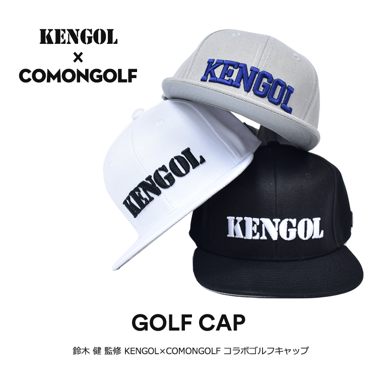 COMONGOLF（コモンゴルフ） ゴルフ 帽子 メンズ 秋冬 キャップ 鈴木健