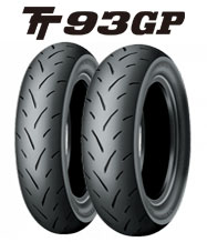 DUNLOP（ダンロップ） [前後セット] 新品 TT93GP 120/70-12 130/70-12