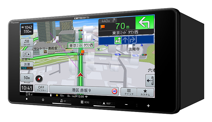 楽ナビ AVIC-RW522 パイオニア カロッツェリア 7インチ カーナビ 200mm