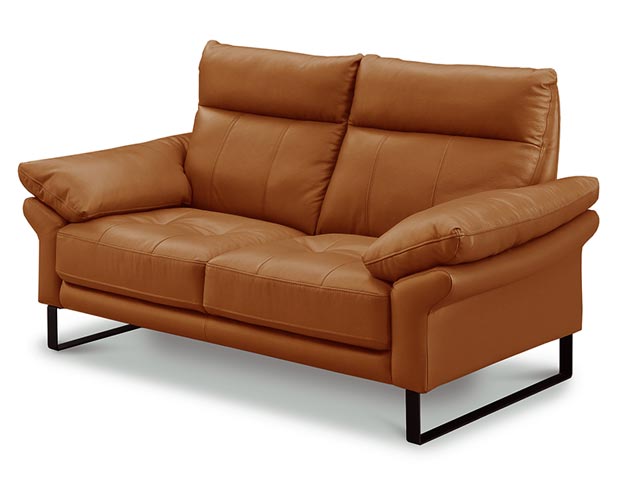 eーcasa（イーカーサ） ソファ ソファー 本革 2人掛けソファ 2人掛け