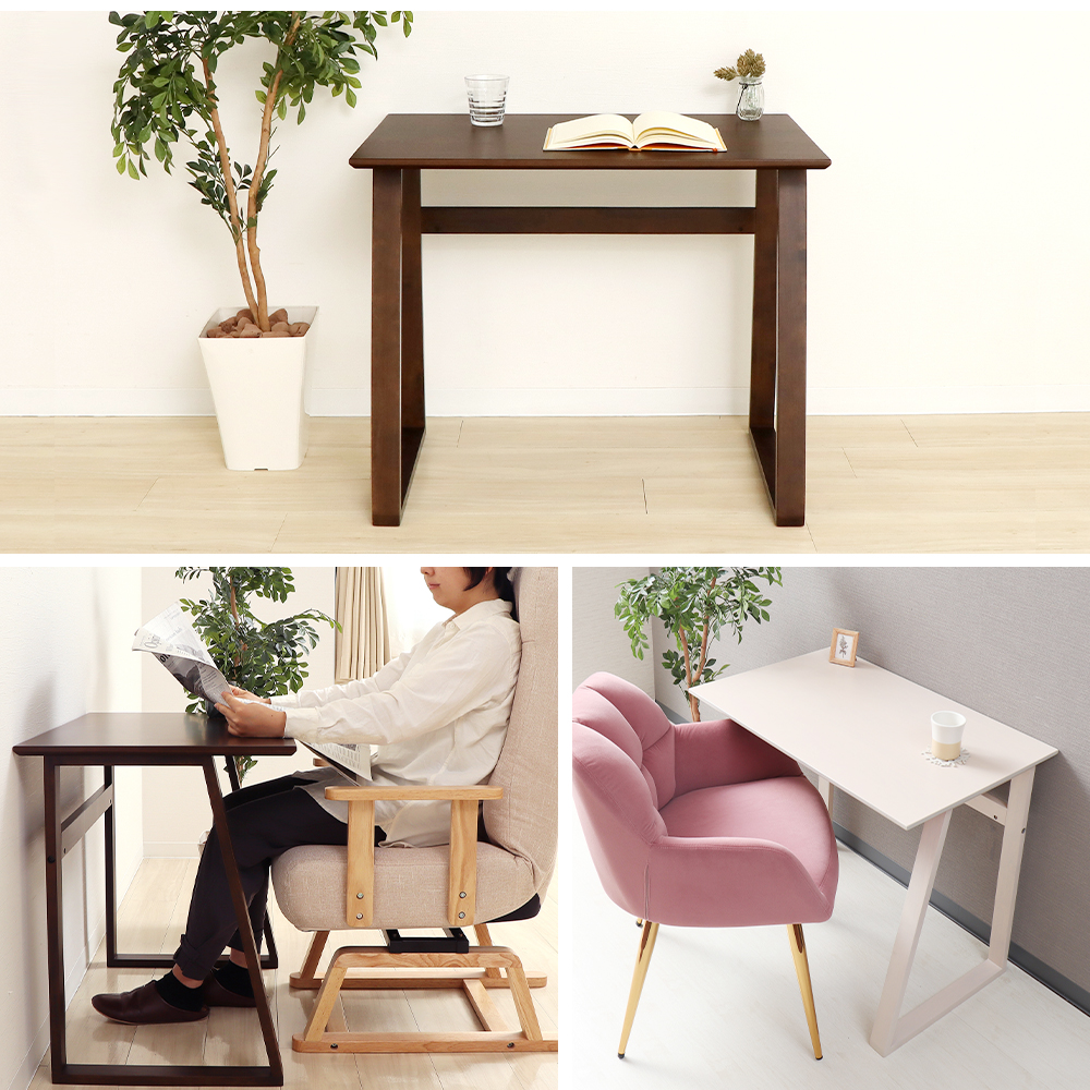 ヤマソロ テーブル デスク 幅80 高さ65 机 ハイタイプ ハイテーブル