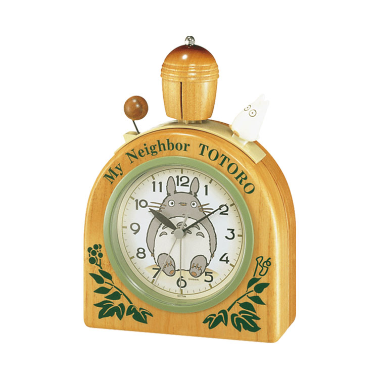 RHYTHM 置き時計 目覚まし時計 リズム時計 となりのトトロ 小トトロ