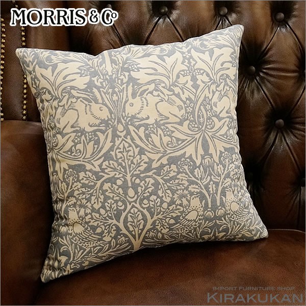 クッションカバー 45×45 おしゃれ イギリス製 ウィリアムモリス