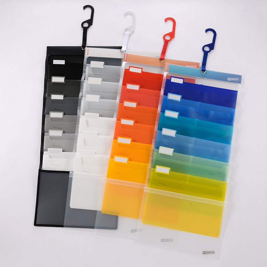 エセルテ（Esselte） A4 ソーテッド ファイル 6段 : フジオカ文具e