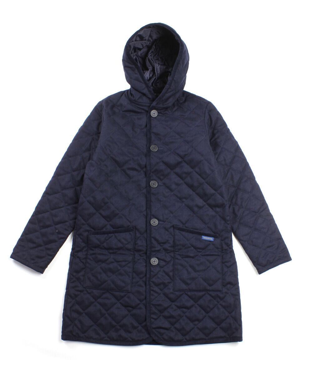 LAVENHAM（ラベンハム） キルティングコート ロング ウールブランドン
