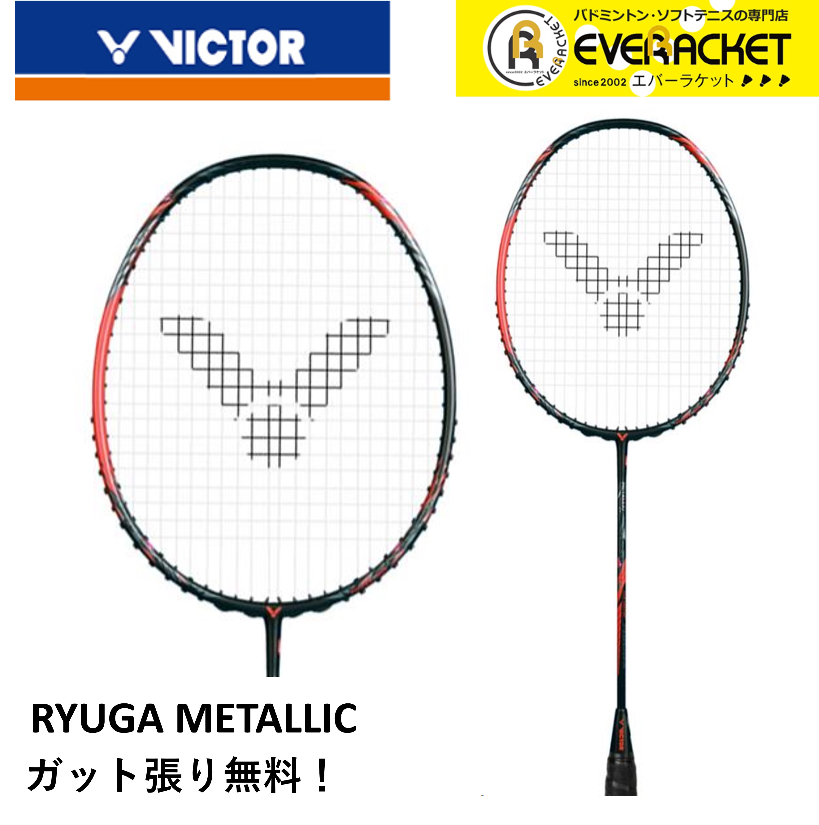 ガット代・張り代無料】【リージージア選手使用モデル】ビクター